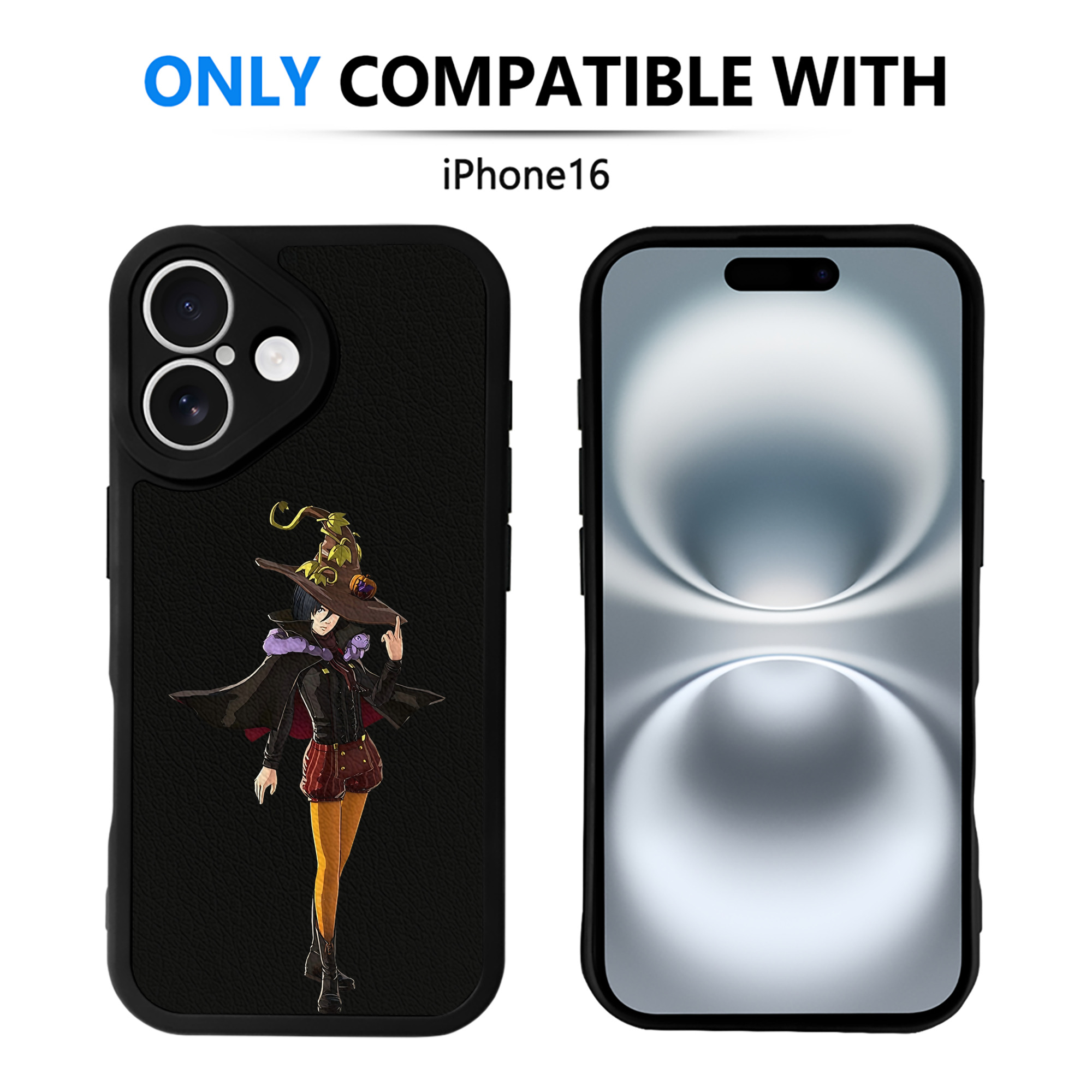 （画像用） 進撃の巨人 ミカサ·アッカーマン Attack on Titan Mikasa Ackerman 【iPhone 16シリーズ対応】シリコンスマホケース（レザー調） 材質：シリコン